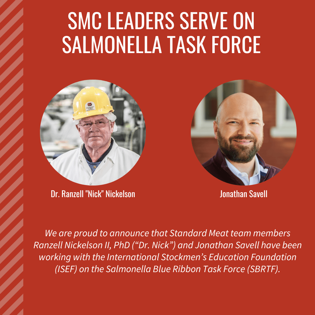 Two Leaders of Standard Meat Company Serve on Salmonella Task Force