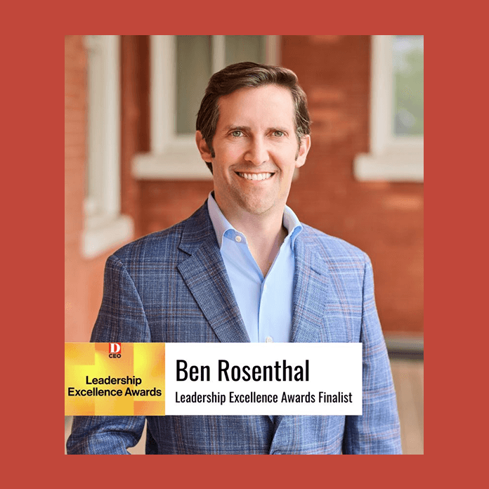 Ben Rosenthal Selected as Finalist for Leadership Excellence Award